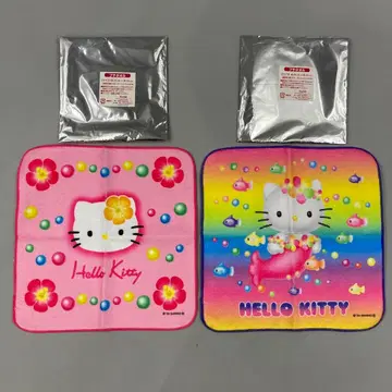 빙글빙글 돌려 헬로키티 썸머 챌린지 머메이드 타월