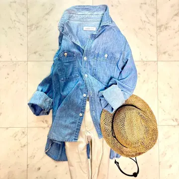 새상품급 bisque by nest Robe 네스트로브 인디고 일본제