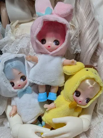 푸치 리카짱 산리오 시나모롤 마이멜로디 폼폼푸딩 3체 세트