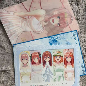 5등분의 신부 영화 굿즈