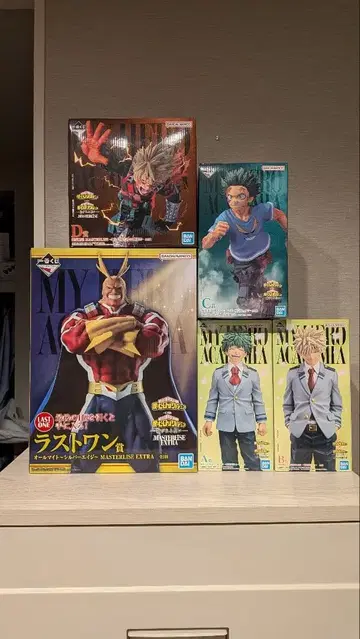 제일복권 나의 히어로 아카데미아 이어지는 마음 상위상 피규어 컴플리트