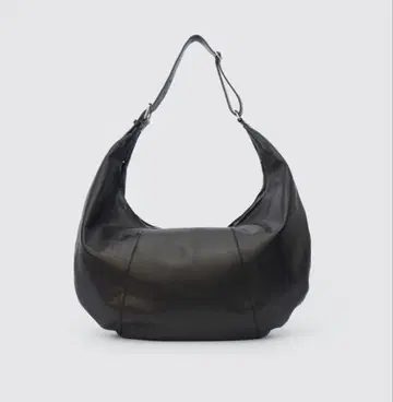 YOKE Carf Leather Circle Bag BLACK