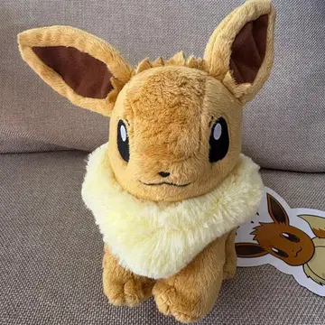 [택 포함 미사용] 포켓몬 센터 이브이 봉제 인형 Pokemon