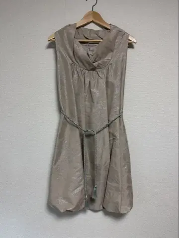 setaichiro 세타이치로 라메 자카드 벌룬 원피스 38