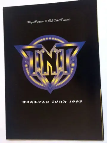 TNT 티엔티 1997년 투어 포스터 팜플렛