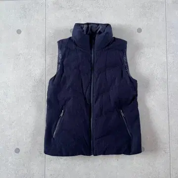 GAP 울 플리마켓 로프트 베스트 네이비 XS