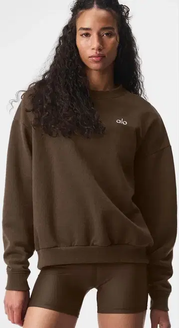 alo 아로 크루넥 풀오버 S 사이즈