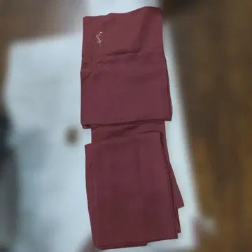 이로무지 기모노 와인 레드 꽃 자수 시츠키 미사용 새상품