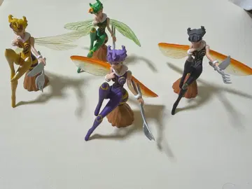 뱀파이어 세이버 큐비 4종 피규어