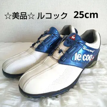 새상품급 le coq sportif 골프화 25cm 다이얼 스파이크