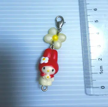 2 지퍼 마스코트 이어지는 마이멜로디 헤이세이 레트로 산리오 빨간 멜로