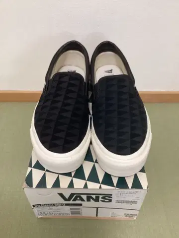 VANS x Pilgrim Og 클래식 슬립온 블랙 9.5