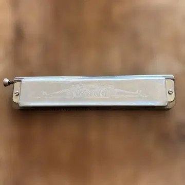 UNICA 실버 하모니카 본체