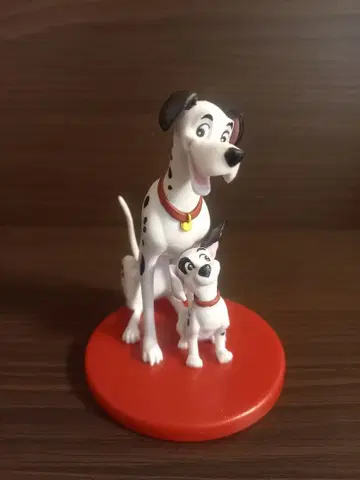 101마리 강아지 퐁고 & 강아지 피규어 2 캐릭터 세트