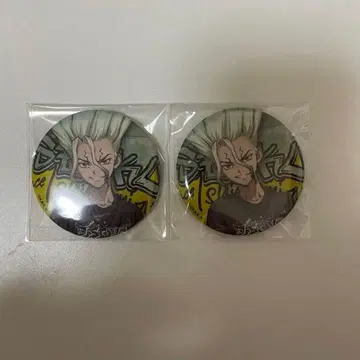 Dr.STONE 109 WALLMA 월마 캔뱃지 이시가미 센쿠