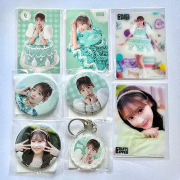 FRUITS ZIPPER 사쿠라이 유이 3주년 스키 복권 굿즈