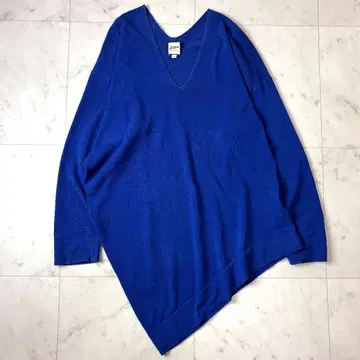 장 폴 고티에 40 변형 니트 하이 게이지 로얄 블루 M 파랑