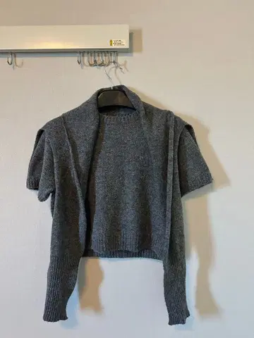 GROVE LAWSON 니트 숄 머플러