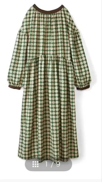 펠리시모 시럽 일본식 마조리카 타일 원피스