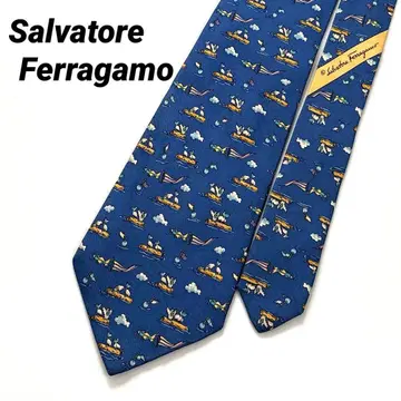 SalvatoreFerragamo 살바토레 페라가모 넥타이 펠리컨