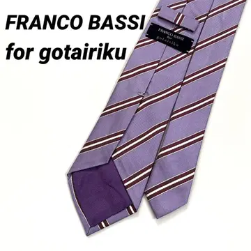 고품질 FRANCO BASSI for gotairiku 넥타이