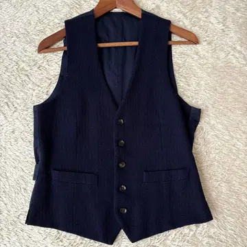 LARDINI 라르디니 니트 베스트 베스트 이탈리아제 42 네이비