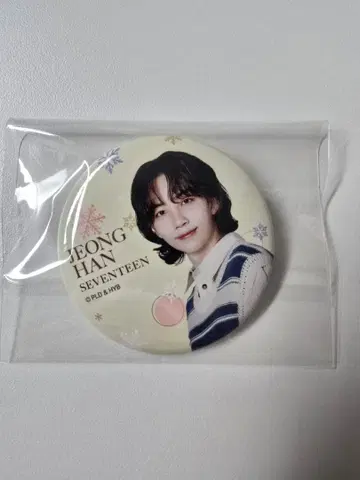SEVENTEEN 세븐일레븐 크리스마스 캔뱃지 정한