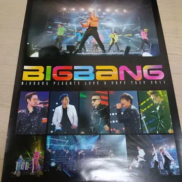 02812 BIGBANG 포스터 TOUR2011 52cm x 73cm