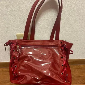 [ A4 대응 ] 이타백 빨간색 레이스 리본 덕질