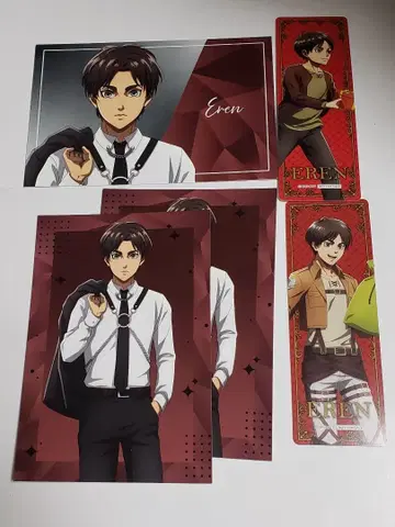 진격의 거인 엘렌 하네스 특전 5장 세트