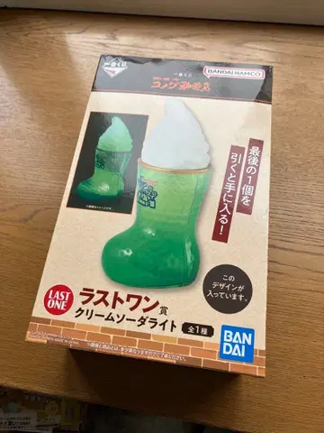 반다이 남코 제일복권 코메다 커피 라스트 원상 크림 소다 라이트