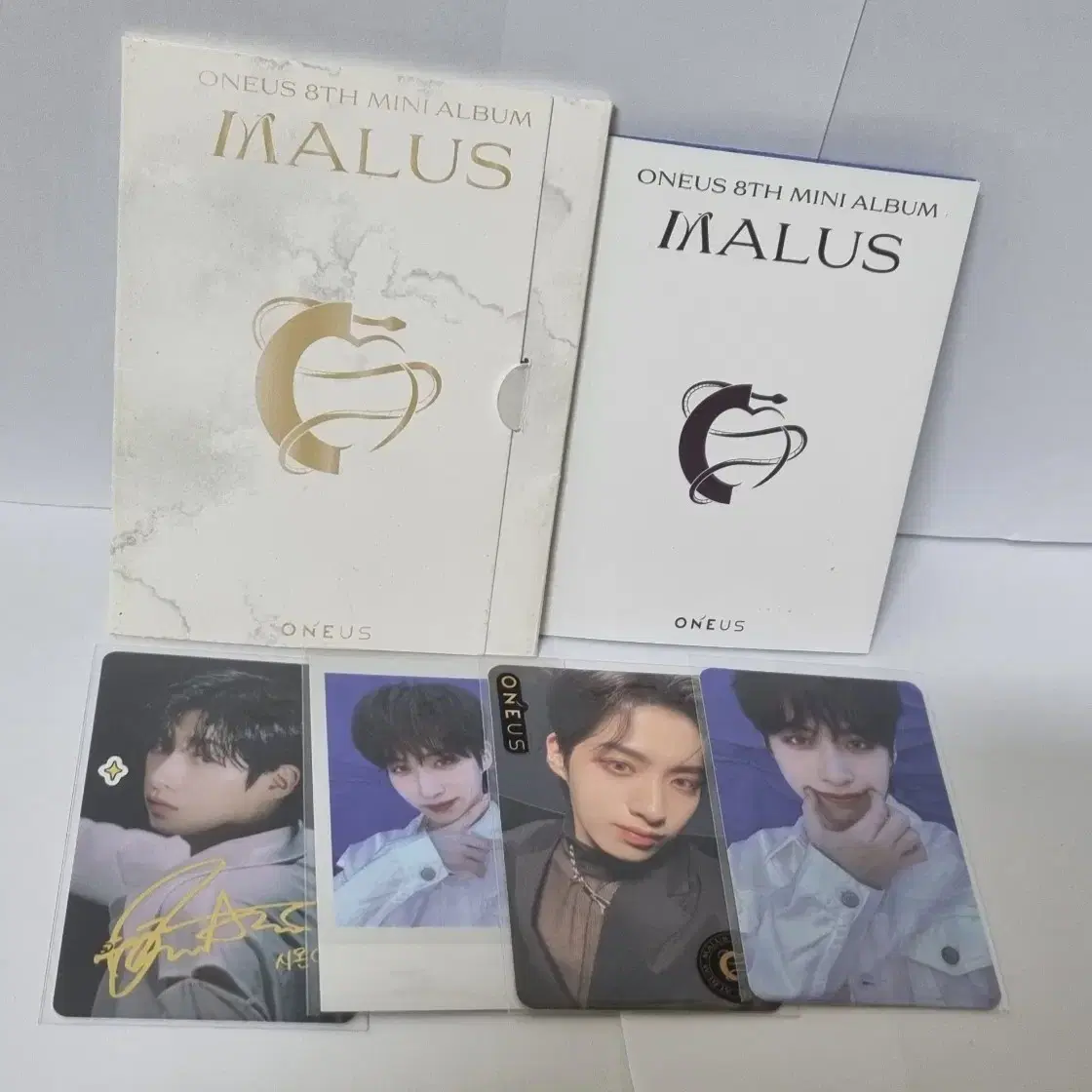 ONEUS Mystery Box including 3 types of photocards on Bunjang 