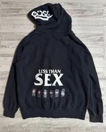 BiSH LESS THAN SEX 픽셀 후드티 빅 사이즈