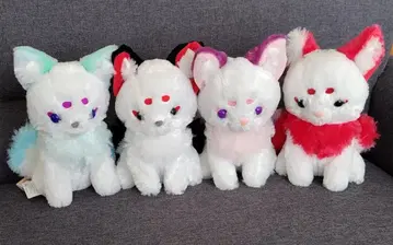 쵸콘과 구미호 몽롱 봉제 인형 전 4종 세트