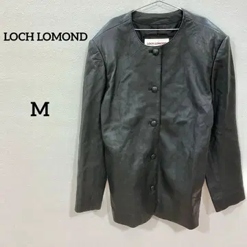 LOCH LOMOND 로크 로몬드 양가죽 노카라 자켓 M
