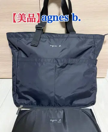 [새상품급] agnes b. 애니에스베 페어런츠백 마더백