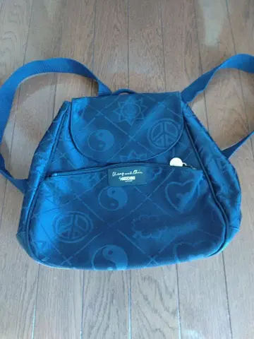 모스키노 네이비 백팩 백