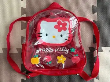헤이세이 레트로 산리오 헬로키티 비닐 백팩