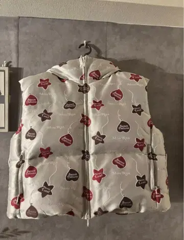 MASU 24AW DOWN VEST GRAPHIC BY VERDY