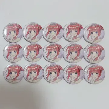 5등분의 신부 나카노 니노 캔뱃지 묶음 판매