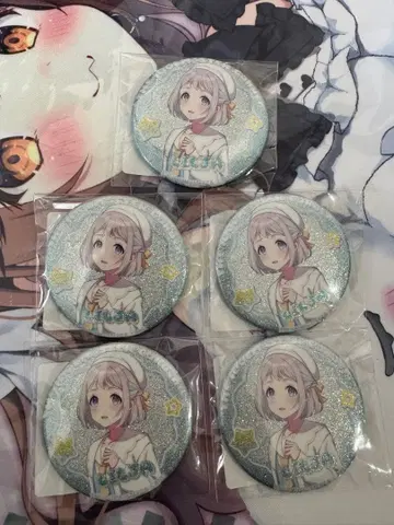 DMM 스크래치 복권 학원 아이돌 마스터 카츠라기 리이랴 E상 캔뱃지 5