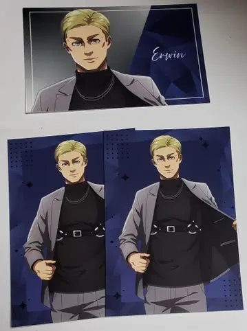 진격의 거인 엘빈 하네스 특전 3장 세트