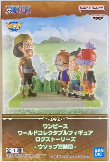 반다이 스피리츠 월드 컬렉터블 피규어 로그 스토리 원피스 우솝 해적단