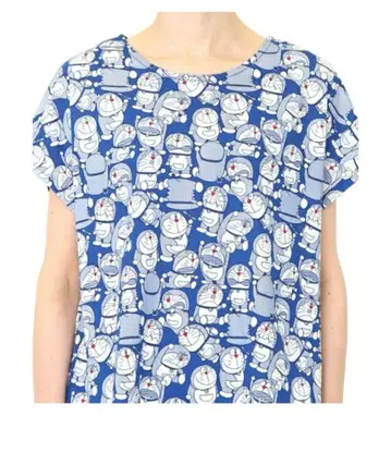 graniph 그라니프 도라에몽 올 패턴 티셔츠