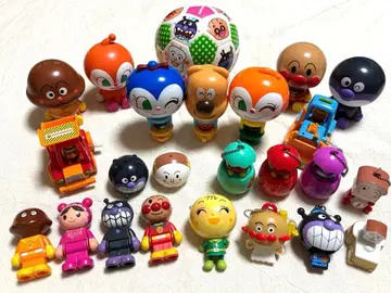 호빵맨 가챠가챠 키링 커다란 마스코트 모음 세트