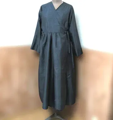 기모노 리메이크 원피스 21 오시마 명주 118cm 카슈쿨 코트