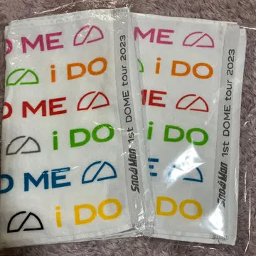 SnowMan 1st DOME Tour 2023 타월 2개 i DO ME