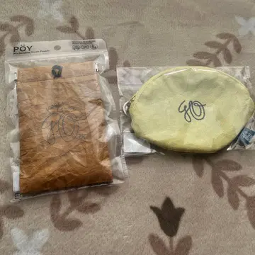 카미시라이시 모네 레모네코 파우치 포이