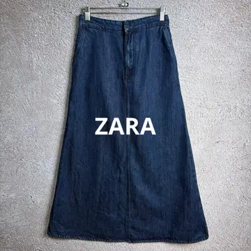 ZARA 데님 롱 스커트 XS