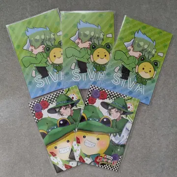 컬러풀 피치 시바 시바 씨 트레이딩 카드 원더랜드 복숭아 축제